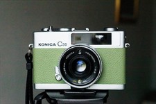 Konica C35 rangefinder camera