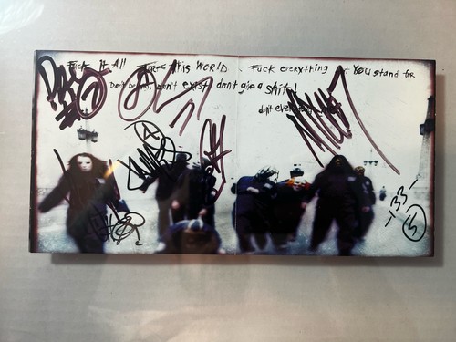 Slipknot signed autograph - slipknot,