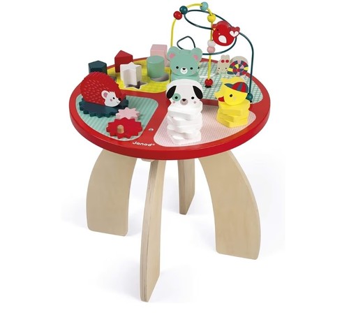 Janod wooden activity table - janod,