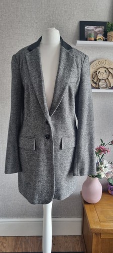 Jobis grey textured wool - jobis, wool-blend