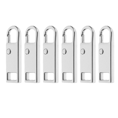 6pcs diy zipper - 6pcs, tab
