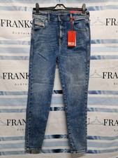 Women's Diesel Super Skinny Fit High Waist Super-Skinny Leg Jeans Size 28W 30L