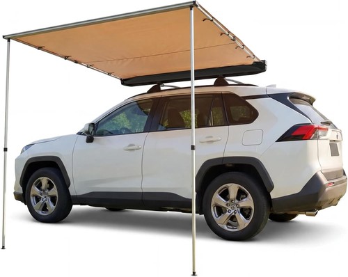 Car side awning - car,