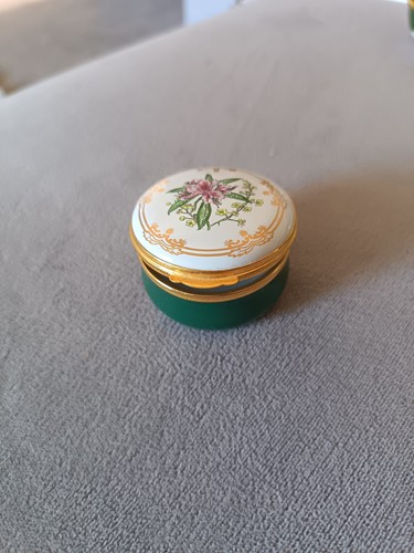 Spode enamel trinket - enamel,