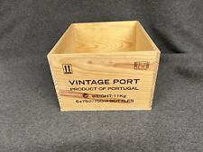Wooden Wine Box Crate - PORT
