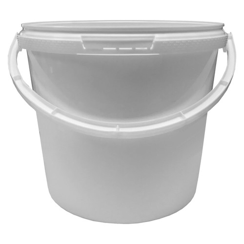 Litre 10pk white plastic - litre,