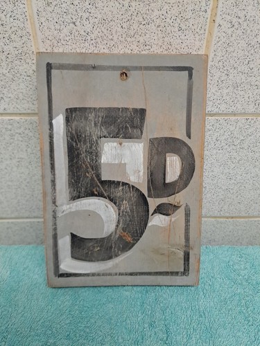Vintage small wooden retro - wooden,