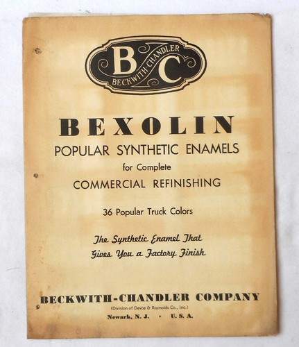 1940s truck bexolin color - truck,