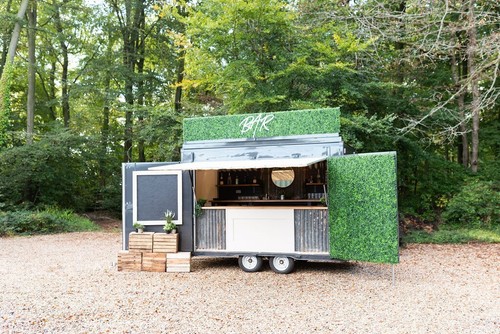 Mobile bar catering trailer - mobile,