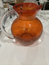 Vintage Handblown Orange