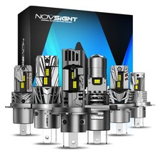 NOVSIGHT 20000LM~30000LM H4 LED Bulbs Headlight Kits High or Low Beam 60W 120W