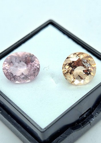 15tcw morganite gems - 4.15tcw, from
