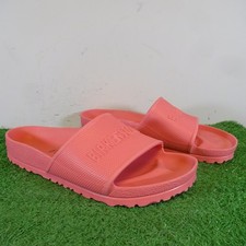 Birkenstock Sandal Size 7 Women Pink Rubber Barbados EVA Water Resistant Slip-On