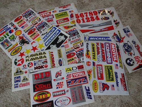 Sheets of motorbike - 5,