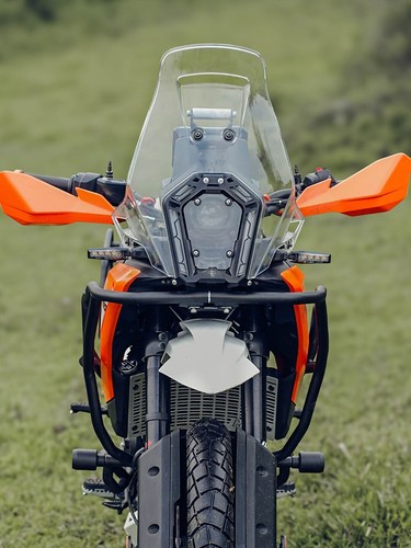 Headlight grill with shield - grill,