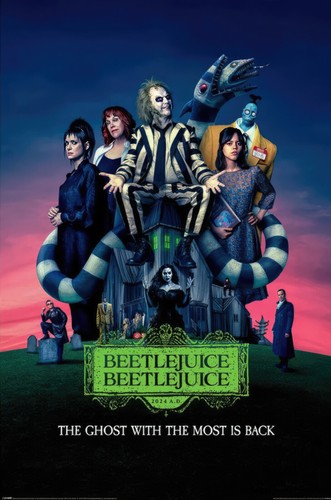 Beetlejuice movie poster - 2,