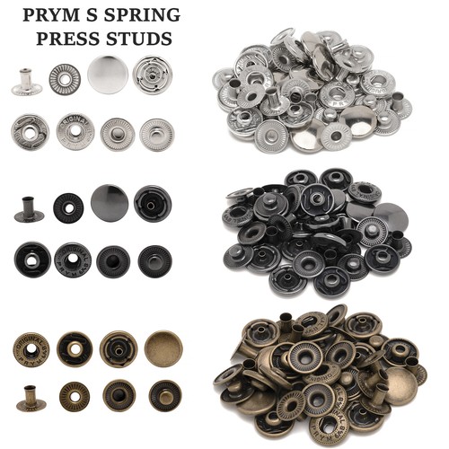 Spring button press - press, stud