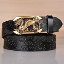 Mens Genuine Leather Belt