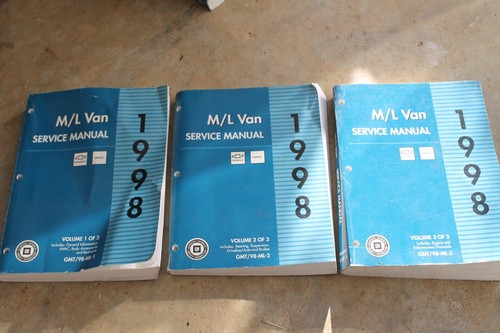 1998 van service repair - van,