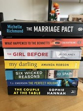 Thriller Paperback Book Bundle