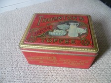 Lovely Vintage Thorntons Special Toffee Tin - LOOK!