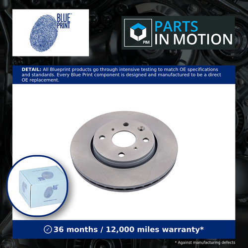 Brake discs pair vented - discs,