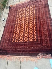 Afghan rug large - rug,