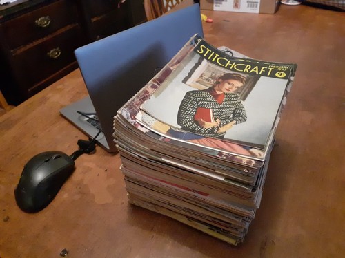 Vintage stitchcraft magazines - vintage,