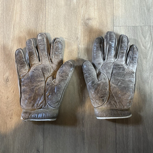 Vintage wicket keeping gloves - ,
