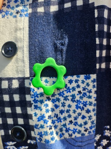 Sunglasses holder pin - sunglasses, pin-