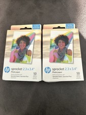 HP 2.3 x 3.4"Photo Paper(100