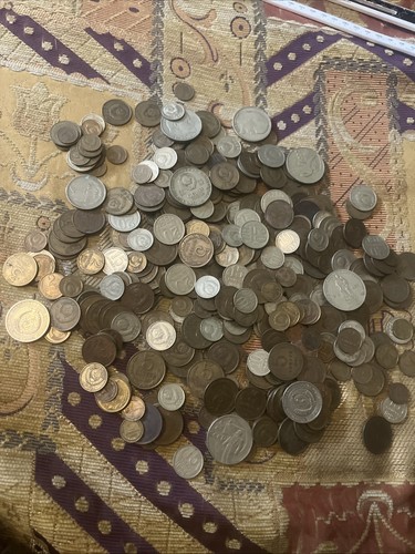 1kg mixed ussr soviet coin - soviet, lot
