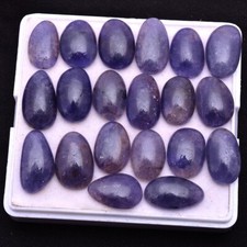 20 Pcs Natural Iolite Cabochon