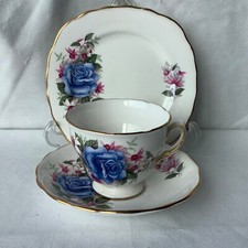 VINTAGE CHINA TEA TRIOS  - CUP, SAUCER & PLATE  - £1.95 - £60 Huge Choice