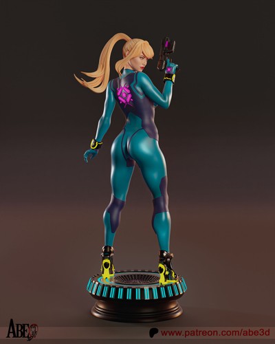 Samus aran metroid - samus, (3d)