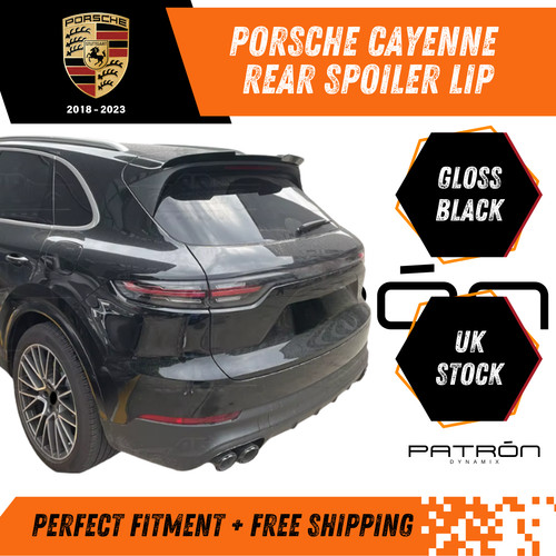 Porsche cayenne rear spoiler - porsche,