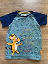 Boys Kids Gruffalo Original T-shirt Age 5-6 Years Old Mouse Graphics