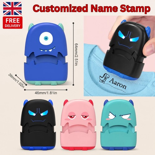 Custom name stamp self - name, inking