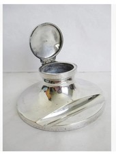Silver Capstan Inkwell/pen