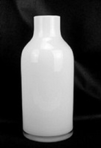 Glass round square vase
