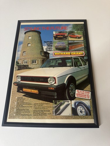 Framed 1982 mk1 golf gti - mk1,