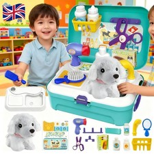 16PCS Pet Dog Set Vet Kit Toy