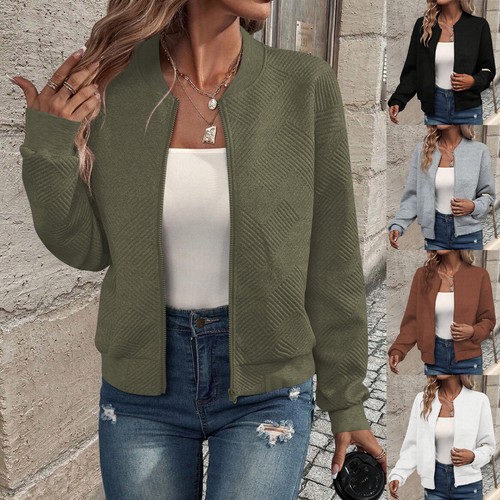 Ladies zip long sleeve - ladies,