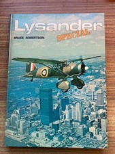 LYSANDER  SPECIAL  DETAILED WW2  RAF AIRCRAFT BOOK  MILITARY OPERATIONS  ETC.