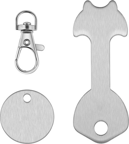 Trolley coin keyring removable - keyring,