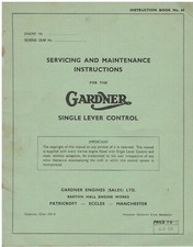 Gardner single lever - lever, control