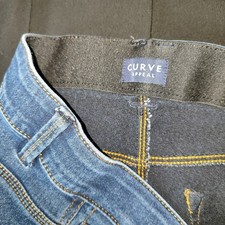 Womens Curve Elasticated Back