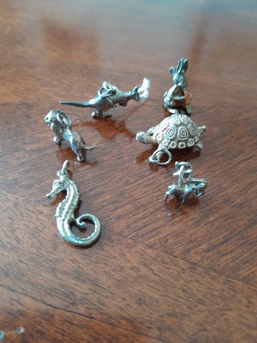 Job lot silver animal - job,