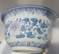 Vintage Oriental Plant Pot- medium 6.5"