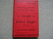 1902 STANLEY GIBBONS STAMP CATALOGUE. PENNY BLACKS AT £1 for 40 !!!